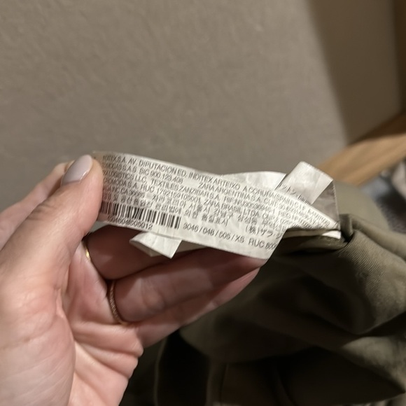 ZARA forest green dress - Picture 5 of 5